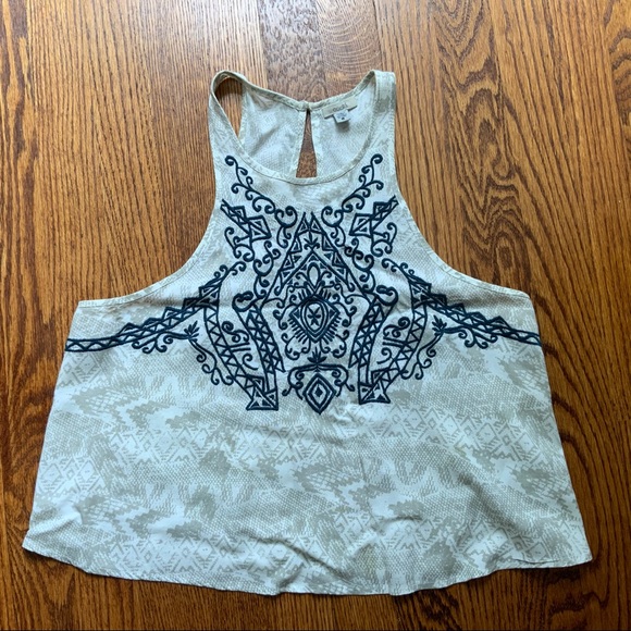 Ecoté x Urban Outfitters High Neck Flowy tank S - Picture 2 of 11